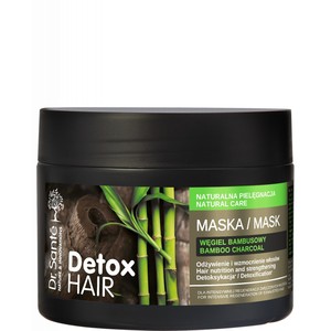 Detox Hair Maska regenerująca do włosów z węglem bambusowym
