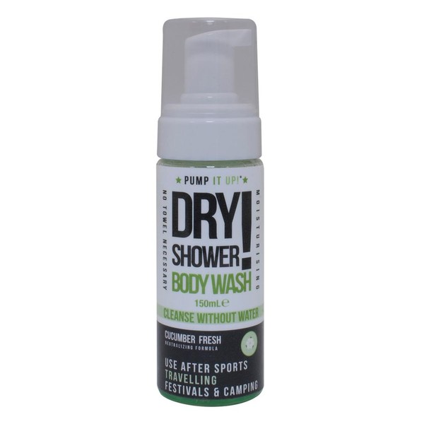 Dry Shower Body Wash Cucumber Sucha pianka do mycia ciała i rąk