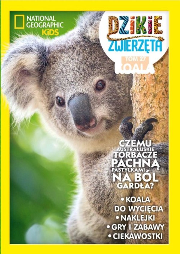 Dzikie Zwierzęta. Koala National Geographic Tom 27