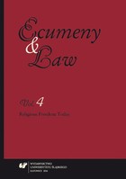 Ecumeny and Law 2016. Vol. 4 - rec 2 Józef Budniak
