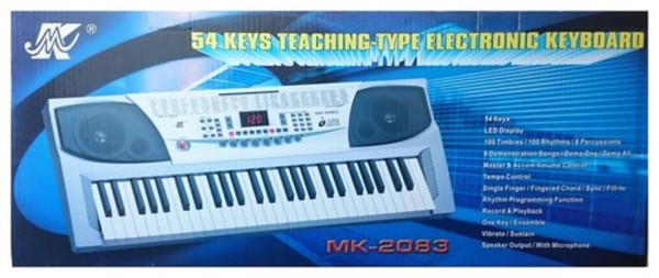 Elektroniczny keyboard z wyświetlaczem 75 cm
