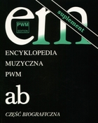 Encyklopedia muzyczna PWM tom 1. ab suplement