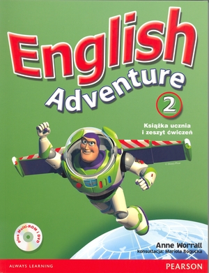 English Adventure 2. Podręcznik + Zeszyt ćwiczeń + CD&DVD