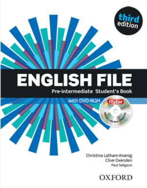 English File Third Edition Pre-Intermediate. Student`s Book Podręcznik + iTutor DVD