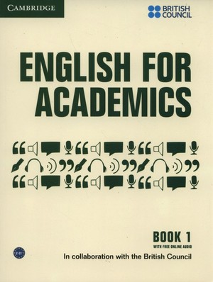 English for Academics 1. Book Książka + Free Online Audio