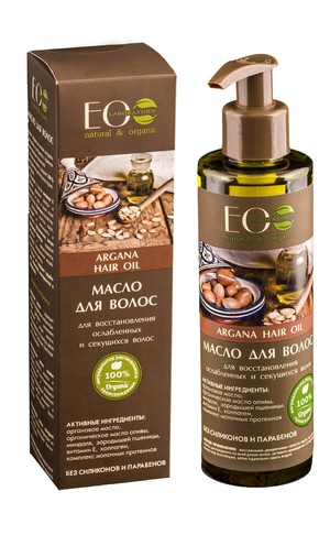 Wzmacniający arganowy olejek do osłabionych i łamliwych włosów