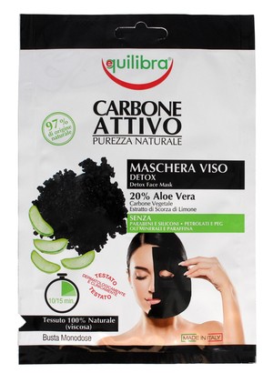 Carbone Attivo Detox Maska do twarzy oczyszczająca z aktywnym węglem
