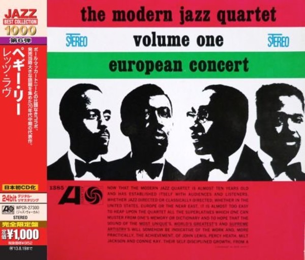 European Concert Vol. 1 Jazz Best Collection 1000