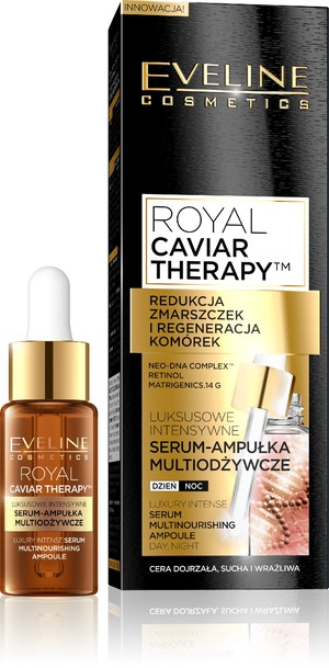 Royal Caviar Therapy Intensywne Serum-ampułka multiodżywcze na dzień i noc