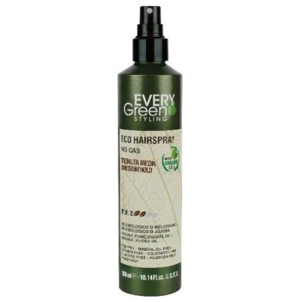 Eco Hairspray No Gas Ekologiczny lakier do włosów o średniej mocy trzymania