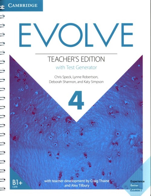 Evolve 4. Teacher`s Edition + Test Generator