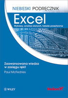 Excel. Wykresy, analiza danych, tabele przestawne Niebieski podręcznik