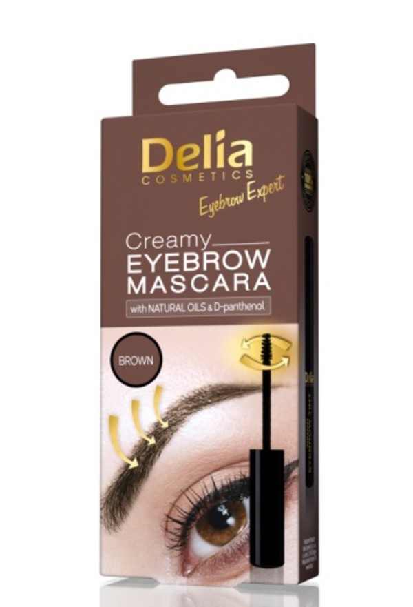 Eyebrow Expert Brown Kremowa mascara do brwi