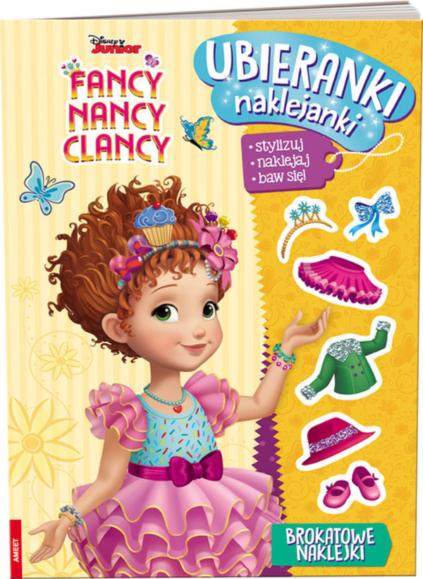 Fancy Nancy Clancy Ubieranki, naklejanki