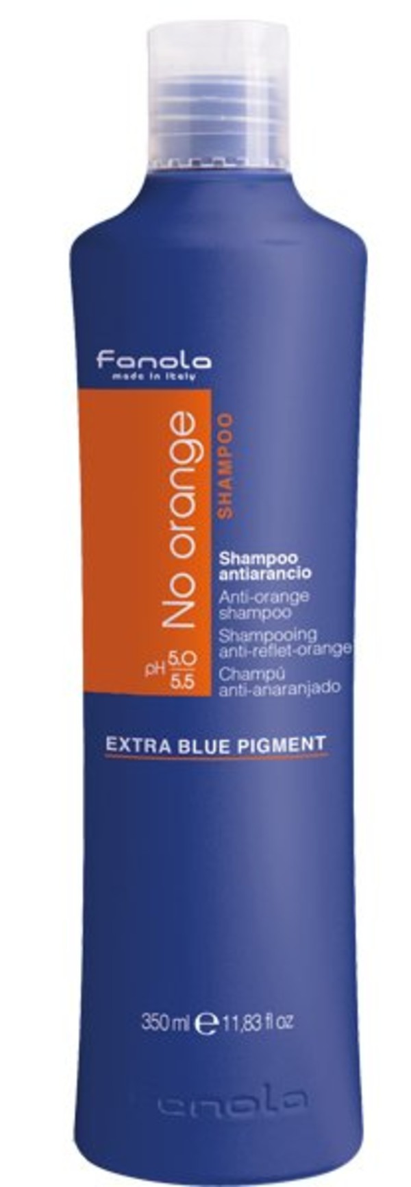 No Orange Anti-Orange Shampoo Szampon niwelujący miedziane odcienie do włosów ciemnych farbowanych
