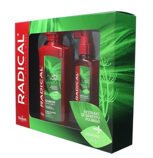 Radical Zestaw prezentowy szampon + odżywka