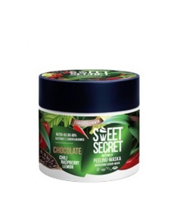 Sweet Sercet Czekolada z Chili i Owocami Peeling-Maska z cukrem trzcinowym