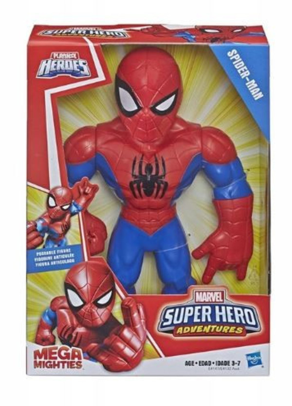 Figurka Avengers Super Hero Adventures Mega Mighties Spider E4132/E4147