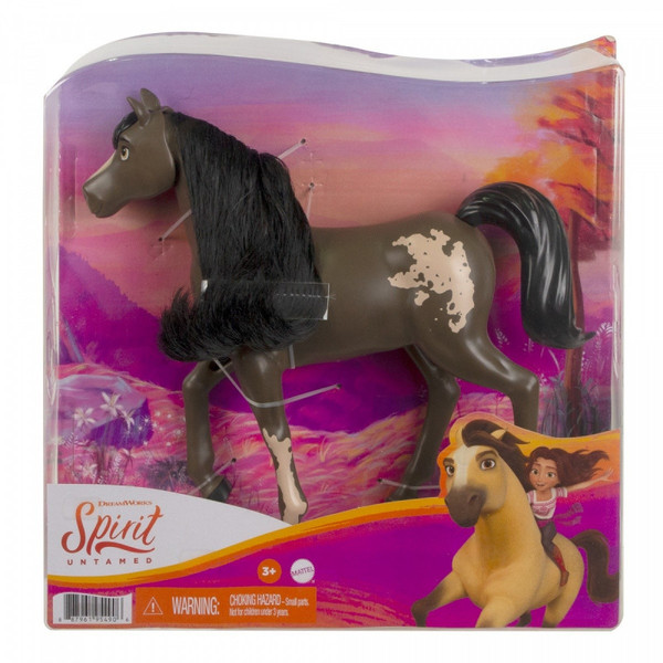 Figurka Mustang: Duch wolności Ciemnobrązowy koń