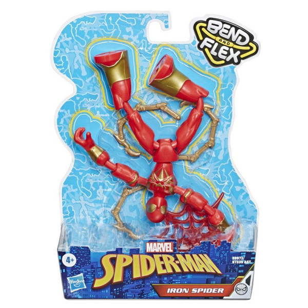 Figurka Spiderman Bend and Flex Iron Spider