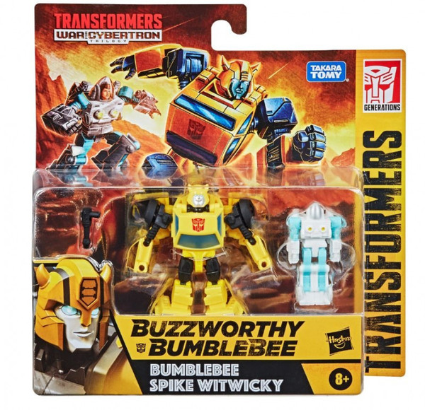 Figurka Transformers Buzzworthy Bumblebee GEN WFC Core Scale 2PK