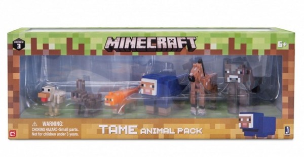 Figurki Minecraft Zestaw zwierząt domowych