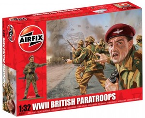 Figurki WWII British Paratroops Skala 1:32