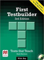 First Testbulider. Test that Teach Testy + klucz odpowiedzi + CD