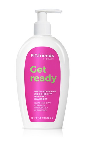 FIT.friends Get Ready Żel do higieny intymnej dla kobiet Multi-Łagodzenie
