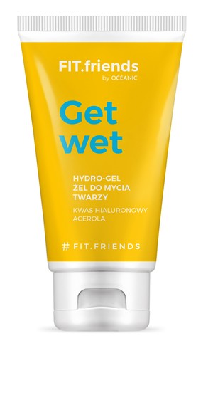 FIT.friends Get Wet Żel do mycia twarzy Hydro-Gel
