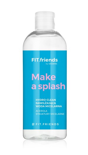 FIT.friends Make a Splash Nawilżająca Woda micelarna Hydro-Clean
