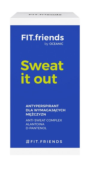 FIT.friends Sweat It Out Antyperspirant dla wymagających mężczyzn