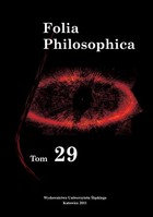 Folia Philosophica. T. 29 - 07 Josepha Maréchala interpretacja