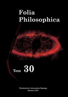 Folia Philosophica. T. 30 - 11 Rola analizy w `Tractatus logico-philosophicus` Ludwiga Wittgensteina