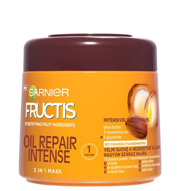 Fructis Oil Repair 3 Butter Maska do włosów intensywnie odżywcza