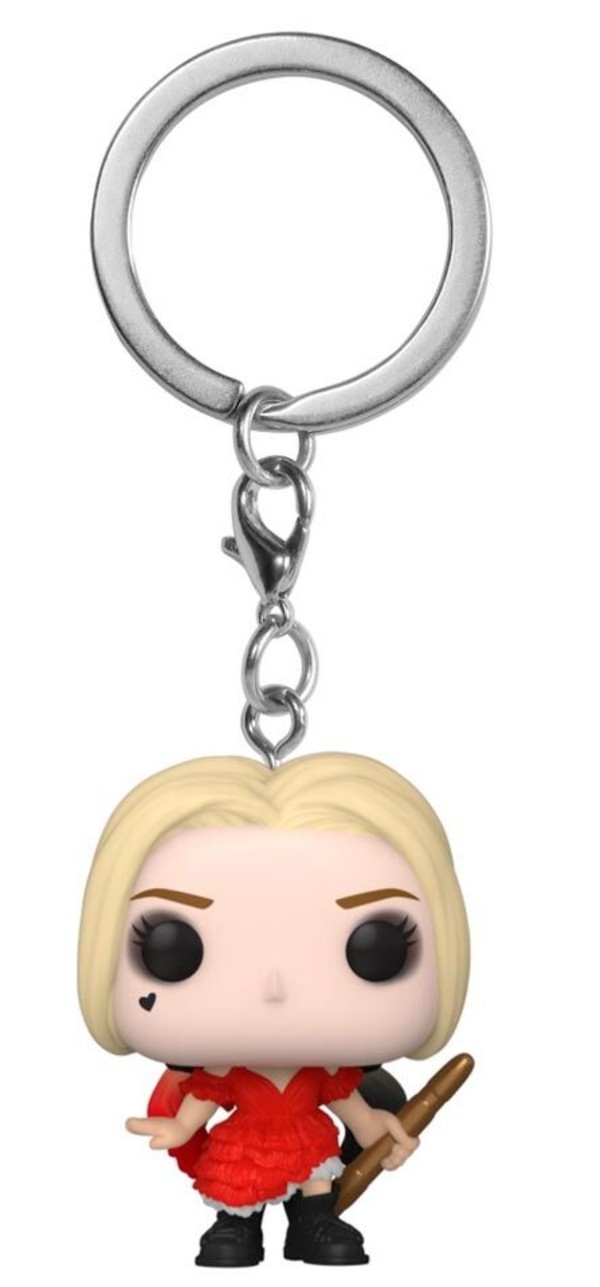 Funko POP Keychain: The Suicide Squad - Harley Quinn (Damaged Dress)
