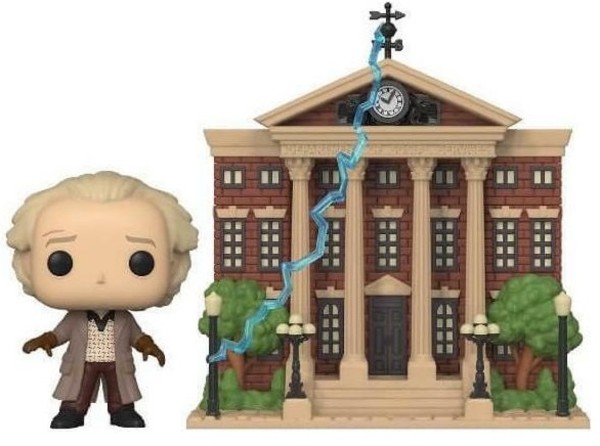 Funko POP Town: Back to the Future - Doc with Clock Tower