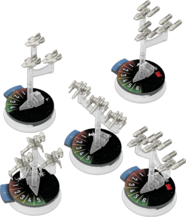 SWM07 - Eskadry myśliwców Rebelii Star Wars Armada - I Fala Dodatków