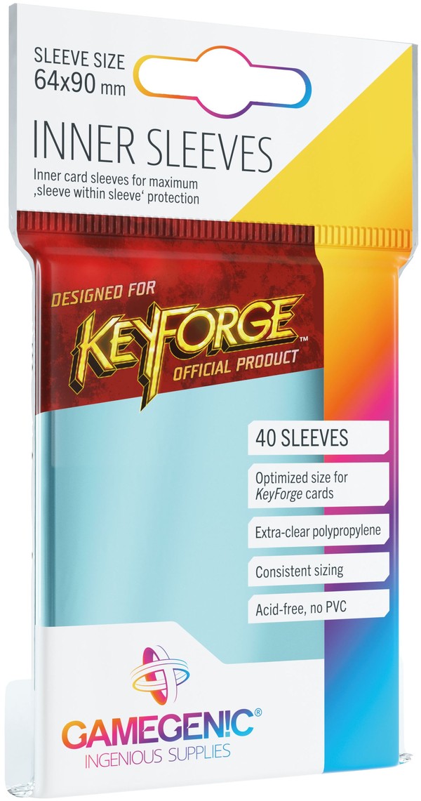 Koszulki KeyForge - Inner Sleeves 40 sztuk