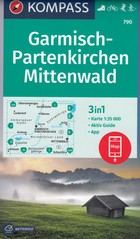 Garmisch-Partenkirchen Mittenwald Wanderkarte / Mittenwald Mapa turystyczna Skala: 1:35 000