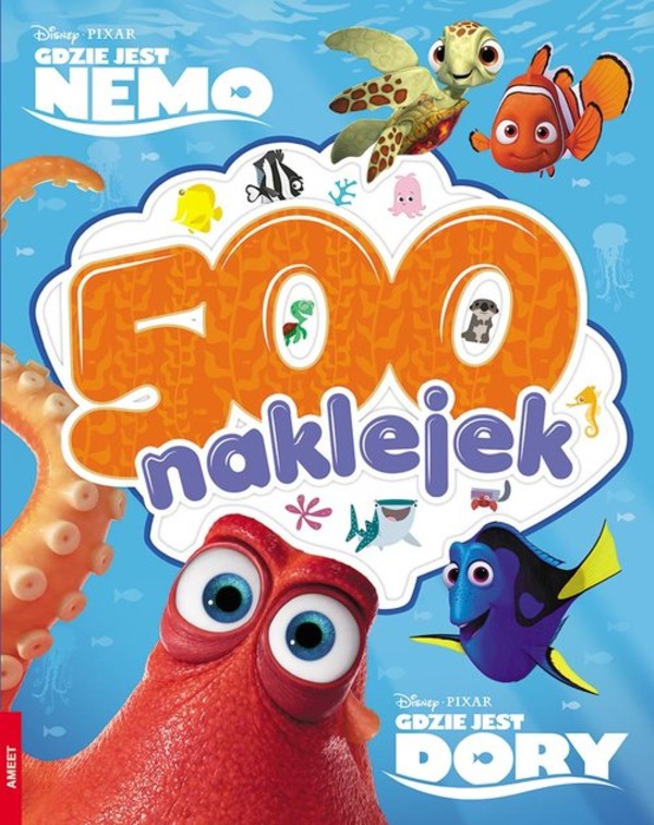 Gdzie jest Nemo? Gdzie jest Dory? 500 naklejek