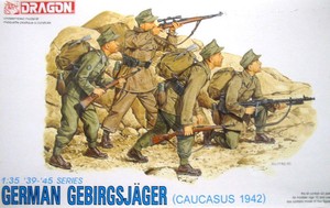 German Gebirgsjager Caucasus Skala 1:35