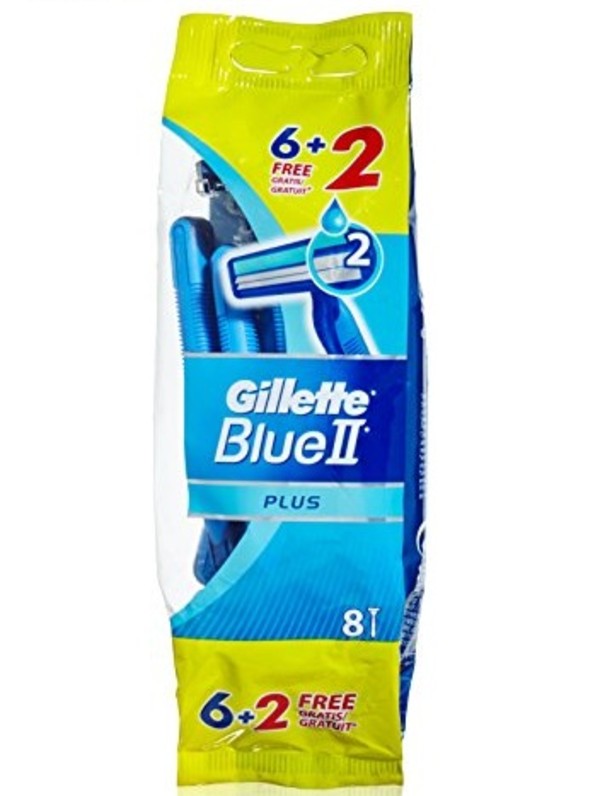 Blue II Plus Jednorazowe maszynki do golenia dla mężczyzn