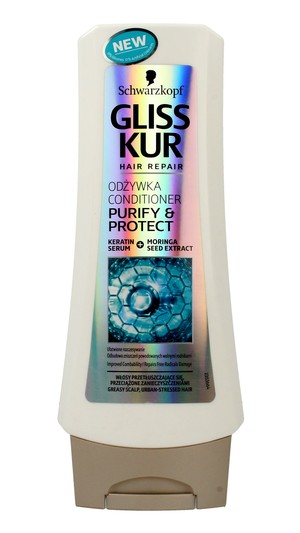 Gliss Kur Purify & Protect Odżywka do włosów przeciążonych i przetłuszczających