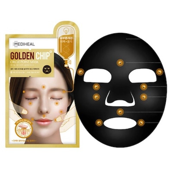 GoldenChip Circle Point Maska rozjaśniająca do twarzy