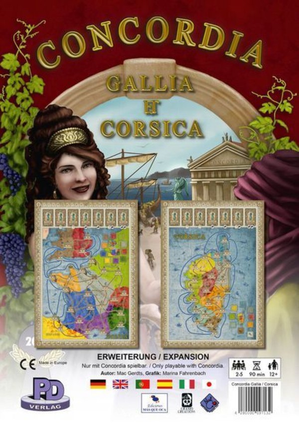 Gra Concordia Galia i Korsyka Dodatkowe mapy