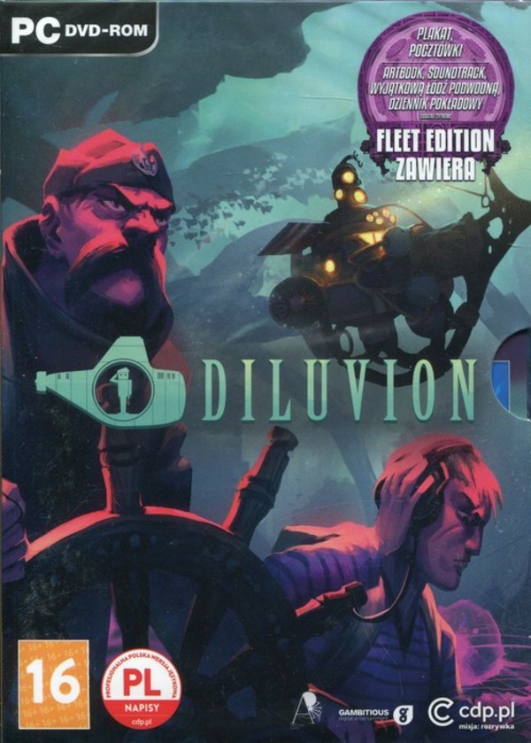 Gra Diluvion (PC) DVD-ROM