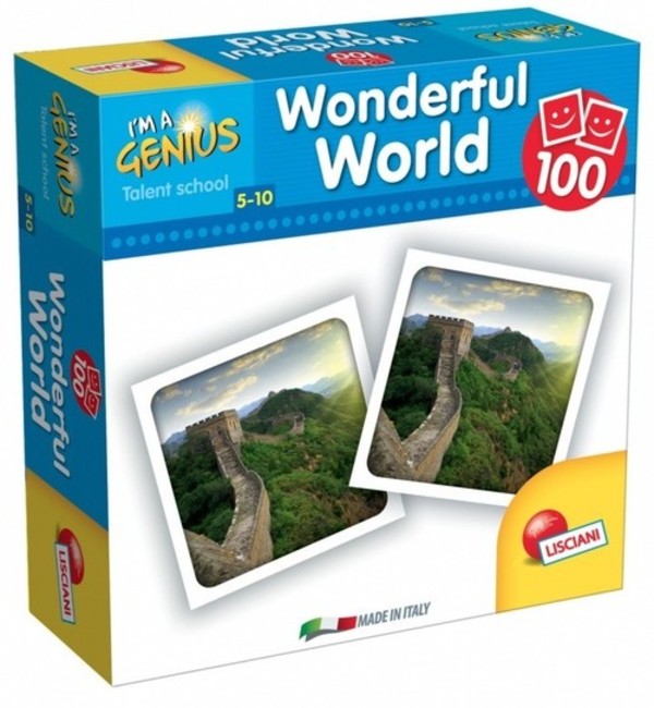 Gra I`m a Genius Memoria 100 Wonderful World