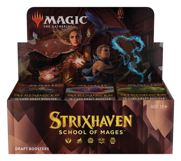 Gra Magic The Gathering: Strixhaven - School of Mages - Draft Booster Box