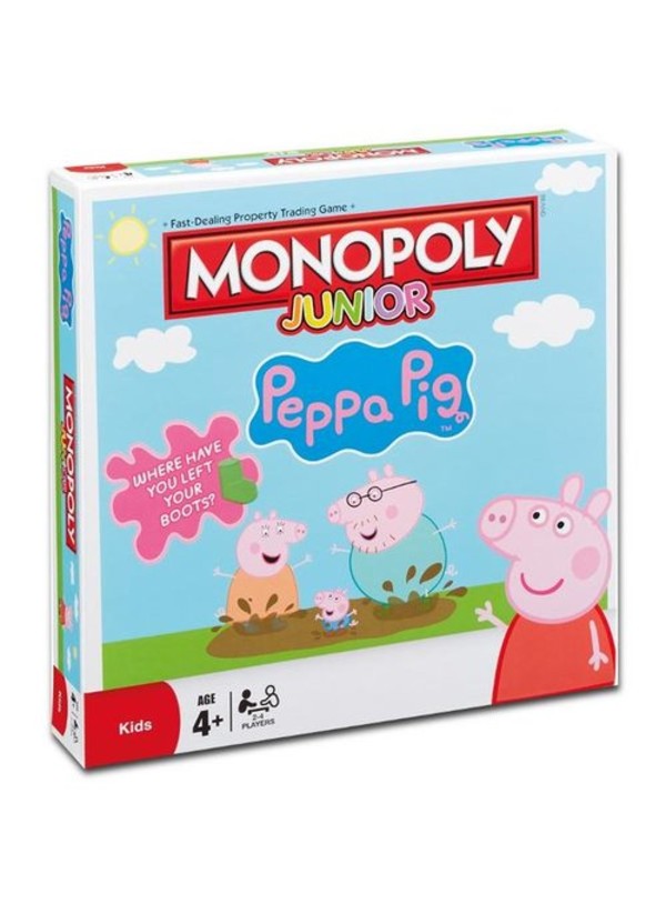 Gra Monopoly Junior Peppa Pig